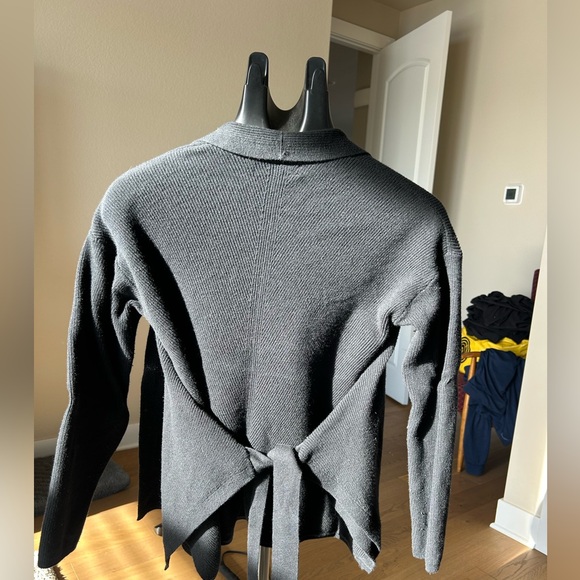 Banana Republic Black Men's Cardigan - Picture 2 of 3